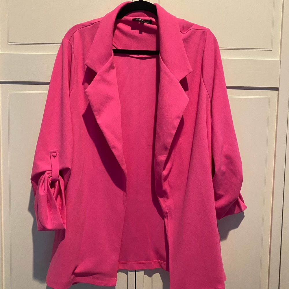 Hot pink blazer